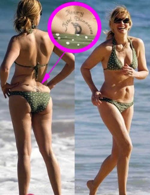 Julia Roberts Tattoos