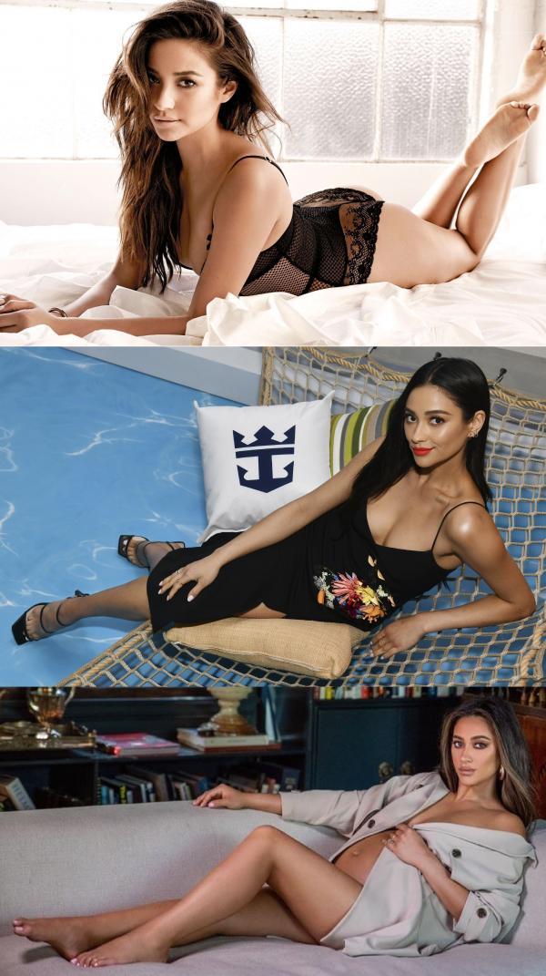 Shay Mitchell Looks Pretty Hot Cleavage